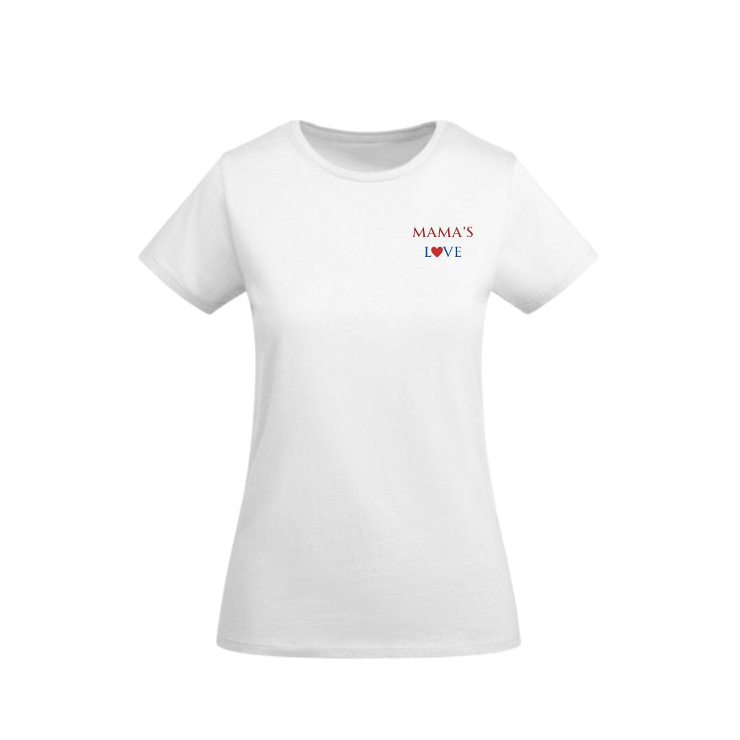 T-shirt Mavilu per donna in 100% cotone - Edizione Limitata Mama's Love -