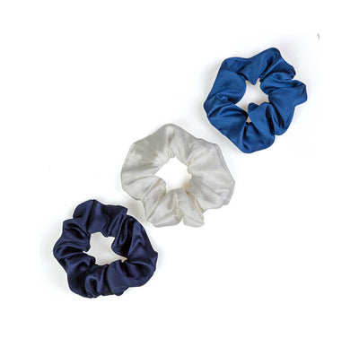 Set elastici Mavilu modello Scrunchies in 100% raso di seta