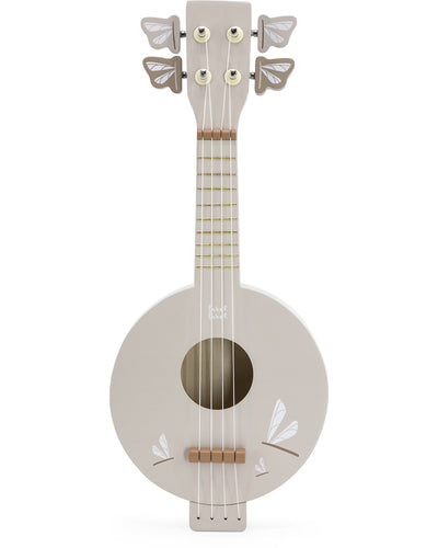 Banjo giocattolo in legno di faggio Label Label serie musicale