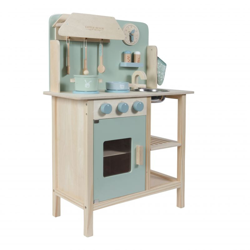 Cucina grande Little Dutch in legno con tanti acessori